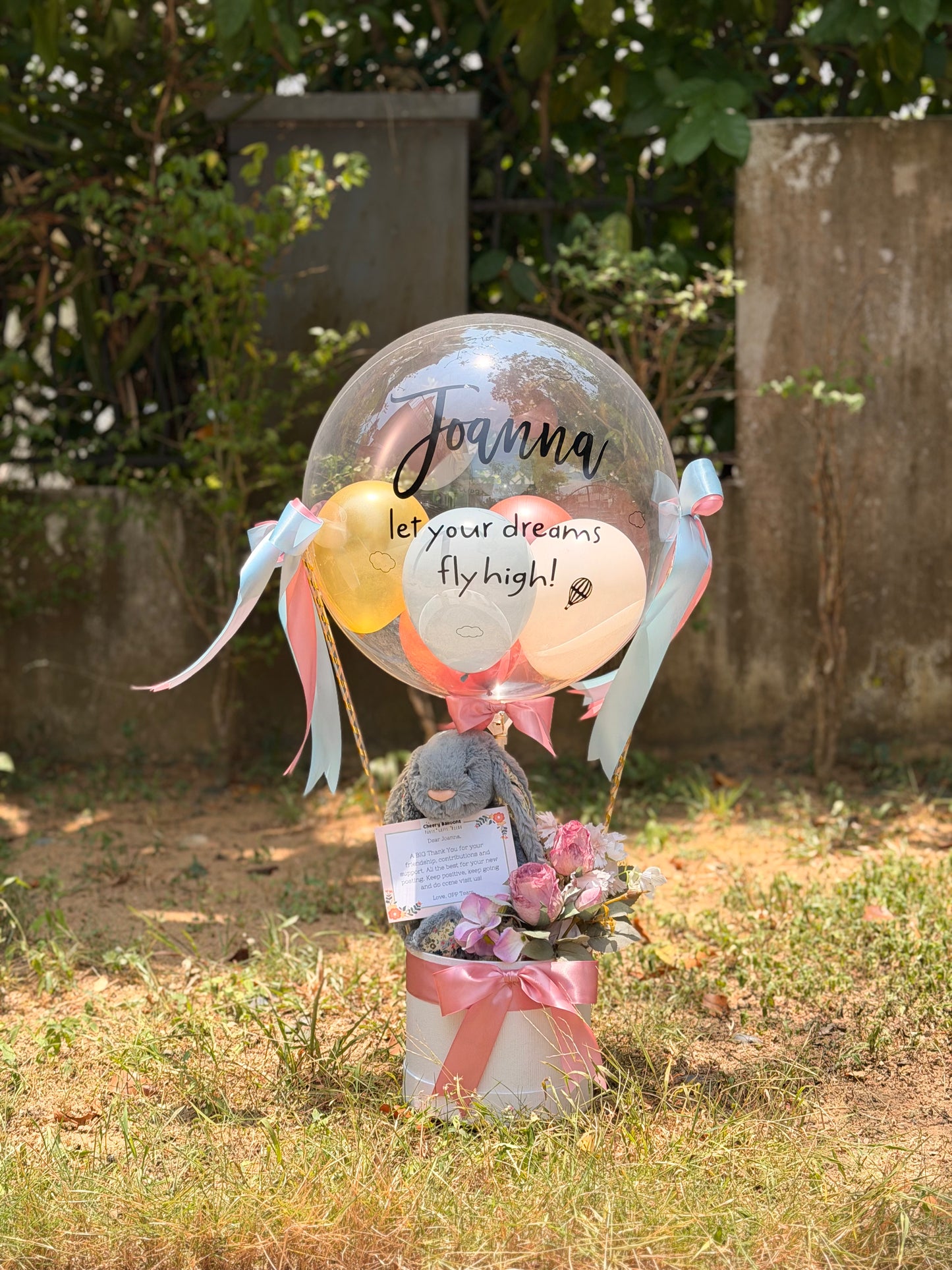 Jellycat Garden Hot Air Balloon