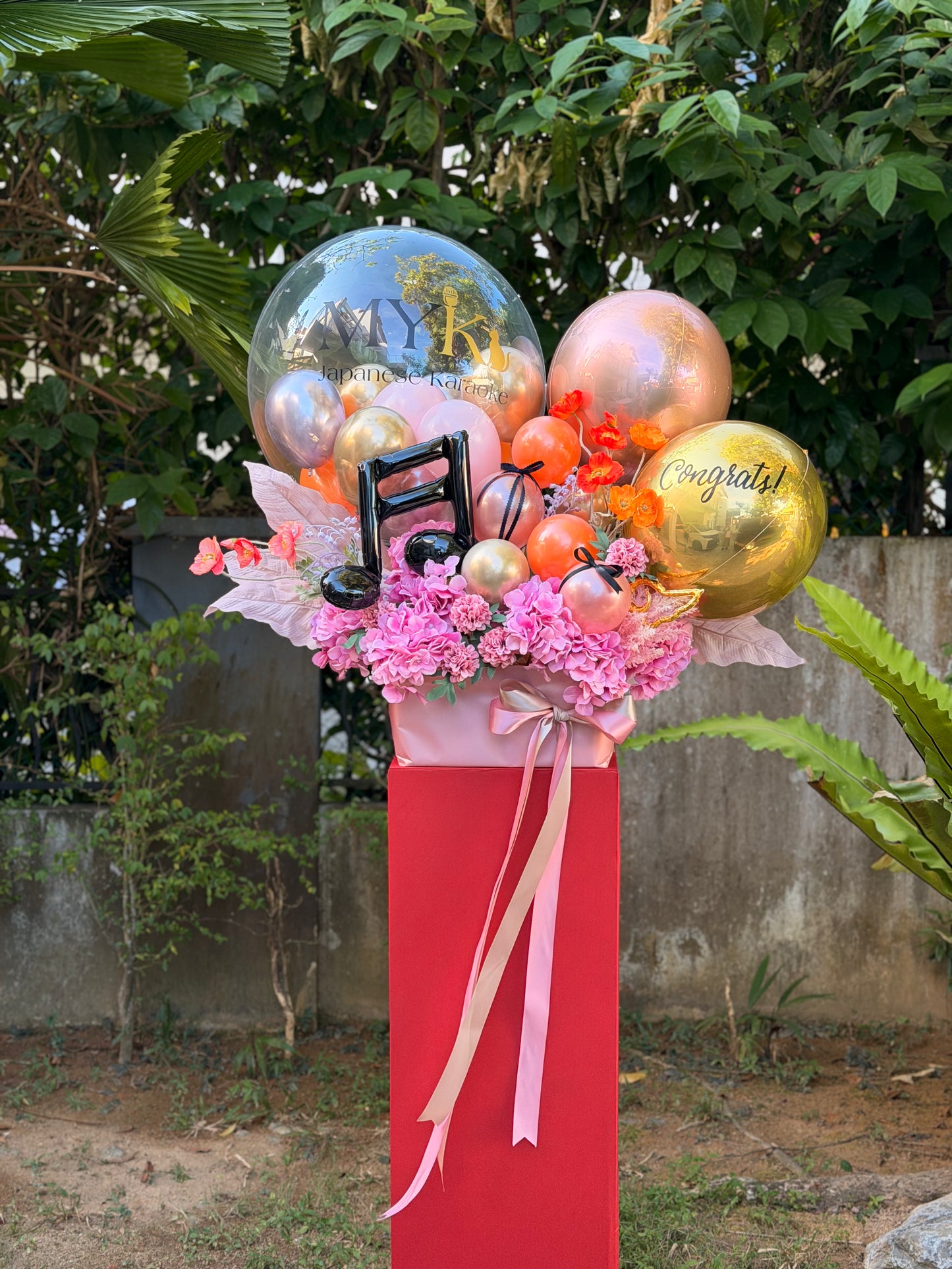 Customized Logo Balloon Stand