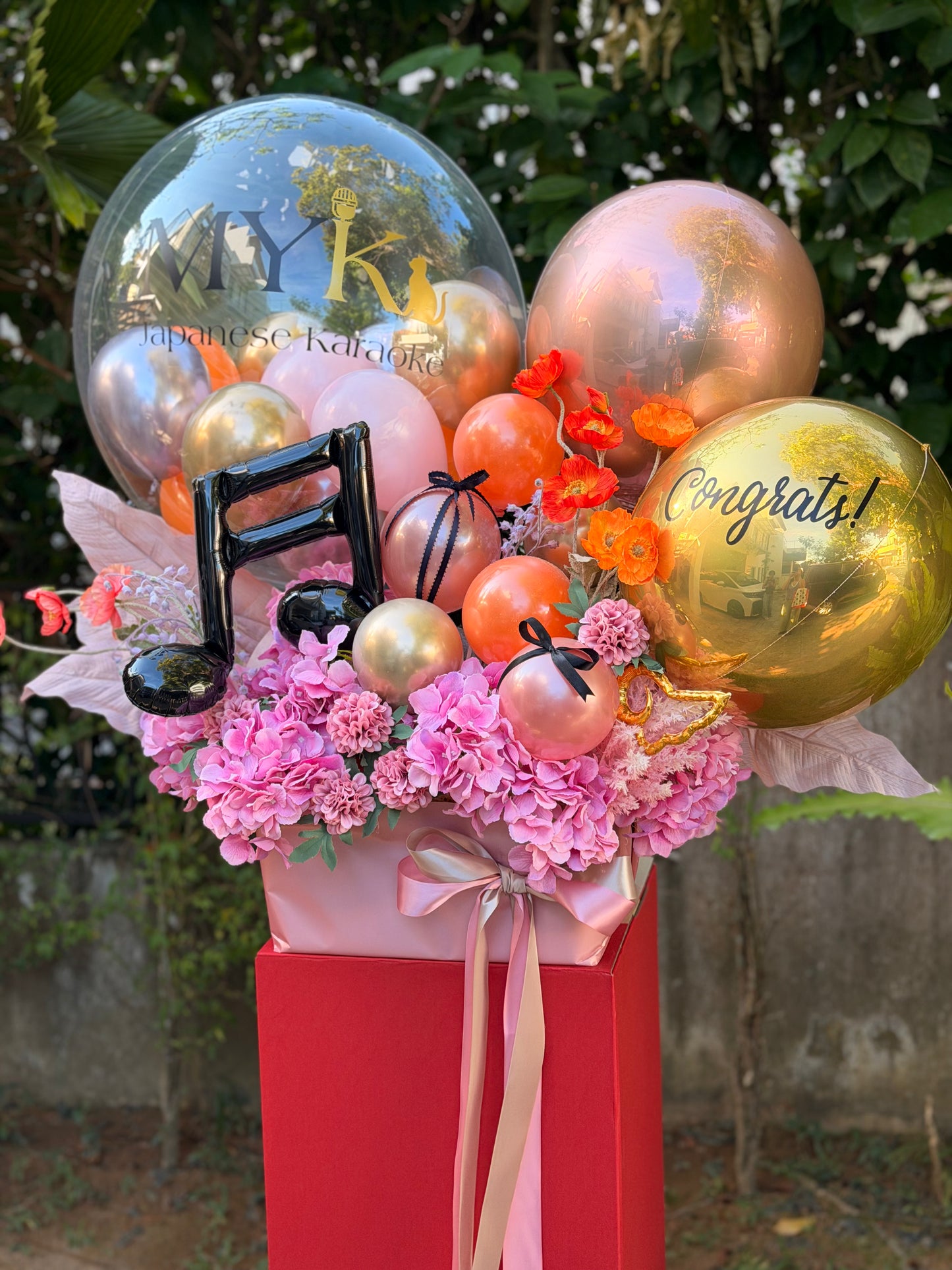 Customized Logo Balloon Stand